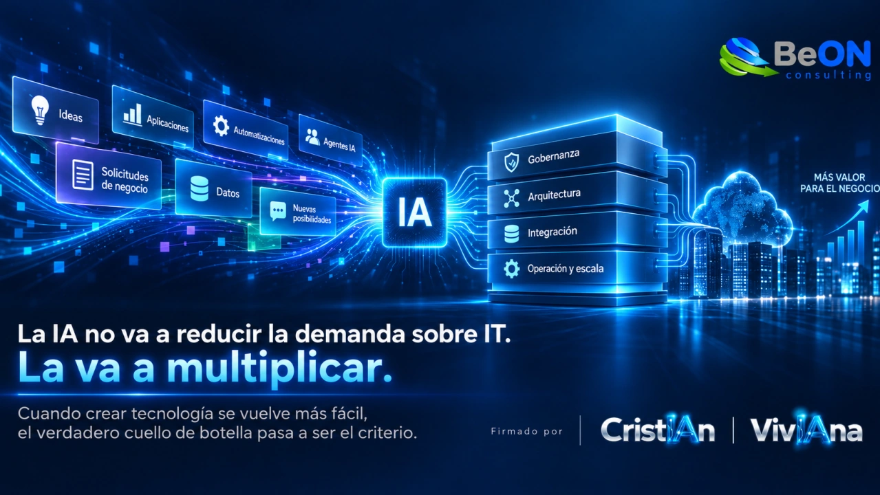 La IA no va a reducir la demanda sobre IT. La va a multiplicar.